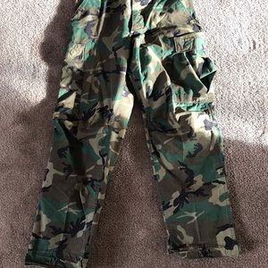 Vintage military cargo pants